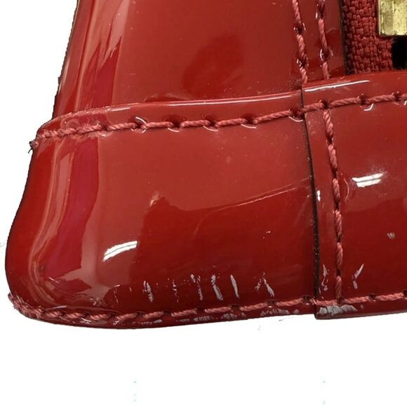 LOUIS VUITTON Alma Size BB Monogram Vernis Leather scarlet M52498 - Picture 5 of 16